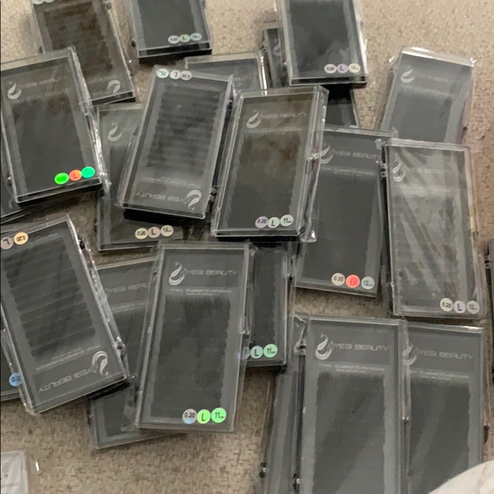 Eyelash Extension Trays